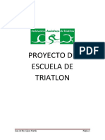 Proyecto de Escuela de Triatlon