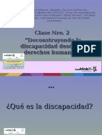 Clase Nro 1 Decostruyendo La Discapacidad Desde Los Derechos Humanos