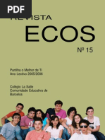 Capa Revista Ecos n.º 15