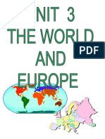 Level 6. Unit 3 World and Europe