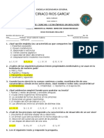 Clave - Examen de Ciencias 1 Bloque 1 - Ce 2014-2015