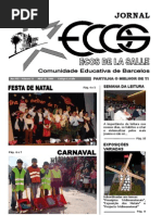 Capa - Jornal Ecos - 2.º Período - 2005-2006
