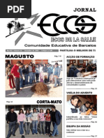 Capa - Jornal Ecos - 1.º Período - 2005-2006