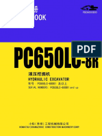 Komatsu PC650LC-8R Parts Book