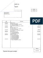 Pinnacle Behavioral Health, Inc. Invoice To Huntsville City Schools