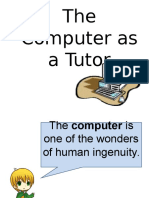 Computer As A Tutor