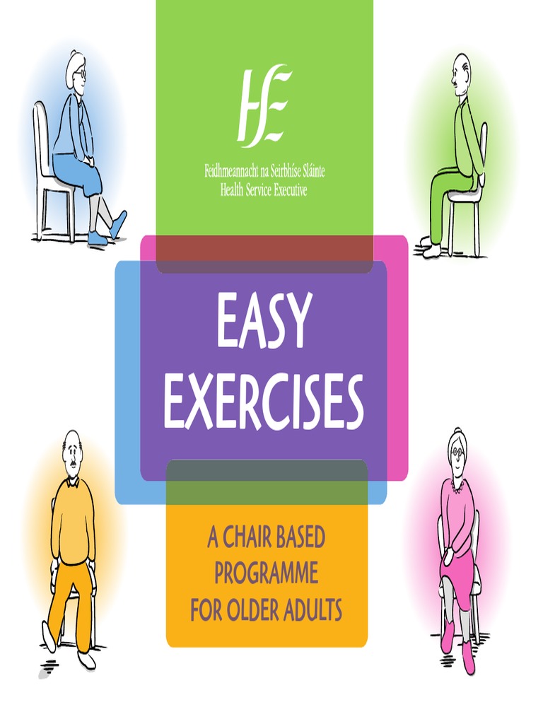 Easy Chair Based Exercises PDF Physical Exercise Clinical Medicine