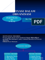 Motivasi DLM Organisasi