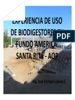 Experiencia Uso Bio Fundo America PDF