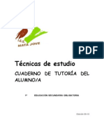 Técnicas de Estudio 1º ESO Cuaderno Del Aalumno