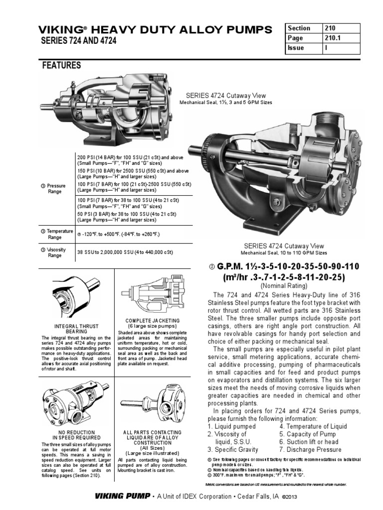 viking pumps.pdf Pump Viscosity Free 30day Trial Scribd