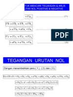 Cara Lain Untuk Mencari Tegangan & Arus Urutan-Urutan