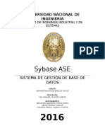 Sybase ASE - V 1.0