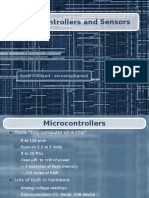 Microcontrollers and Sensors: Scott Gilliland - Zeroping@gmail