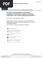 Life History and Population Maintenance Strategies of Calanoides Carinatus Copepoda Calanoida in the Southern Benguela Ecosystem