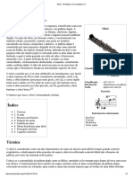 Oboé – Wikipédia, A Enciclopédia Livre