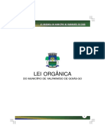 Lei Organica Do Mun. Valparaiso Go PDF