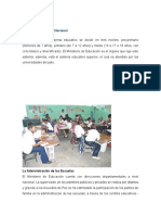 El Sistema Educativo Nacional