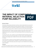 The Impact of Component Material Selection On Pump Reliability - WaterWorld - 10-11-16