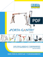 Guía Montaje - Grúas Pórtico