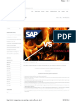 Sap vs Oracle Facetoface