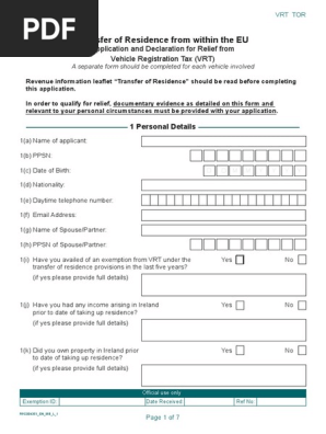 VRT Tor PDF | PDF | Invoice | Lease