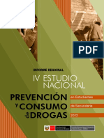Estudio Regional de Consumo de Drogas de Escolares - Devida - 2012