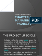 Managing Projects: Operations Management