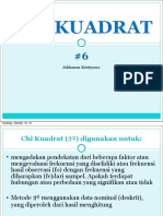 Week 6 - Chi-kuadrat