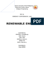 Renewable Energy