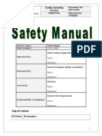 Safety Manual