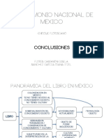 Conclusiones Generales: EL Patrimonio Cultural de México ENRIQUE FLORESCANO