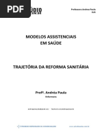 Trajetória da Reforma Sanitária