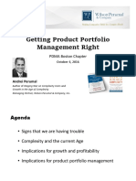 Getting Product Portfolio Management Right