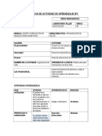 Ficha de Actividad de Aprendizaje Nº1carp III Modulo