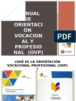 Manual de Orientación Vocacional y Profesional (OVP)