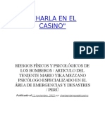 Charla en El Casino