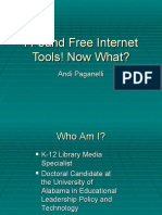 I Found Free Internet Tools! Now What AETC 2010