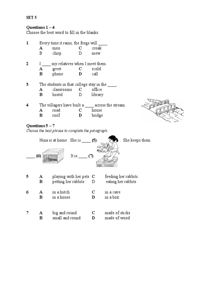 Fill-in-the-Blank Questions Exercise | PDF | Language Arts & Discipline