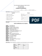 Special Examination - 1st Grade English 37