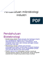 1 Pendahuluan Mikrobiologi Industri
