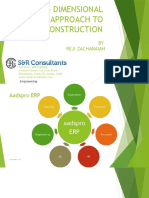 6 Dimensional Approach To Construction: BY Reji Zacharaiah