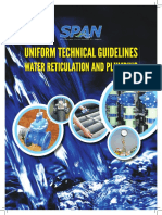Uniform Technical Guidelines For Water Reticulation and Plumbing