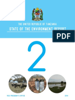 Tanzania 2nd State of the Envrionemnt Report 2014