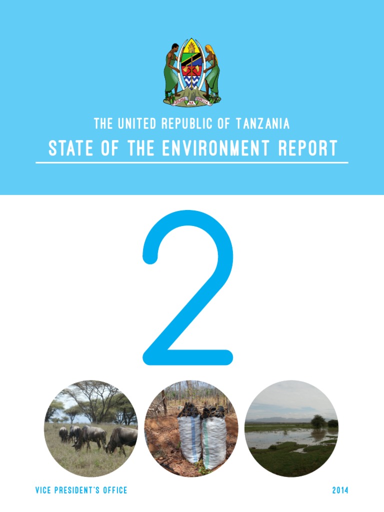 Tanzania 2nd State of The Envrionemnt Report 2014 PDF Tanzania