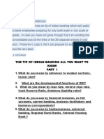 The Tip of Indian Banking Part I To Part 26my Scribd