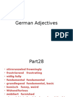 German Adjectives28