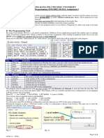 The Hong Kong Polytechnic University Computer Programming (ENG2002) 2013/14 Assignment 3 A. Instructions