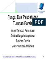 Fungsi Peubah PDF