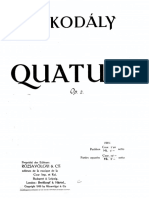 Kodaly - String Quartet No. 1, Op. 2 - Violin I.pdf